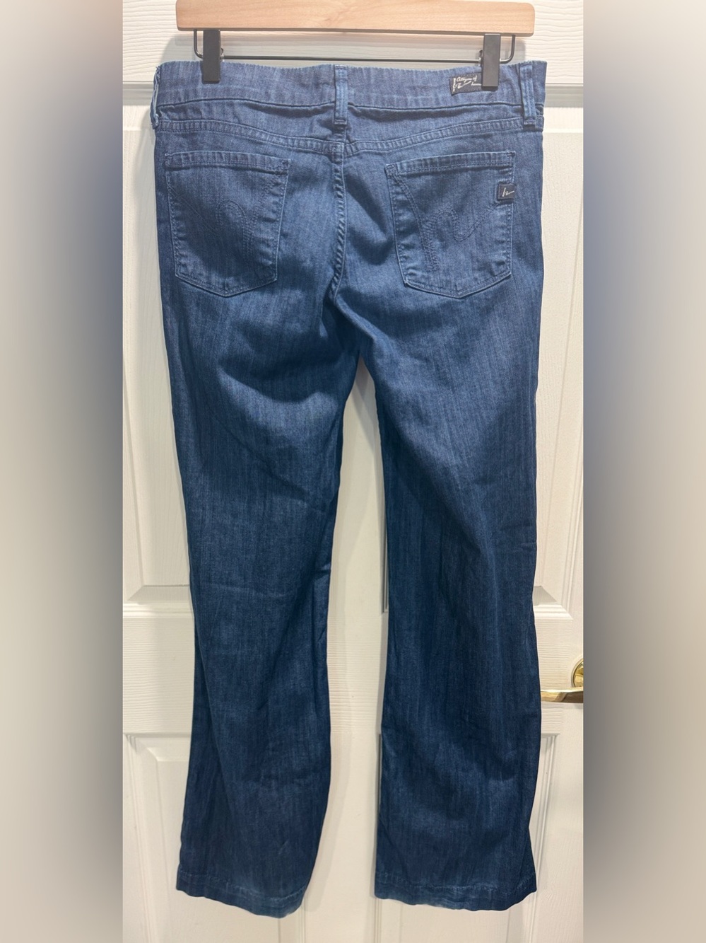 Citizens of Humanity Berkin Wide Leg Jeans Size 28 Low Rise Stretch Denim - Picture 5 of 10
